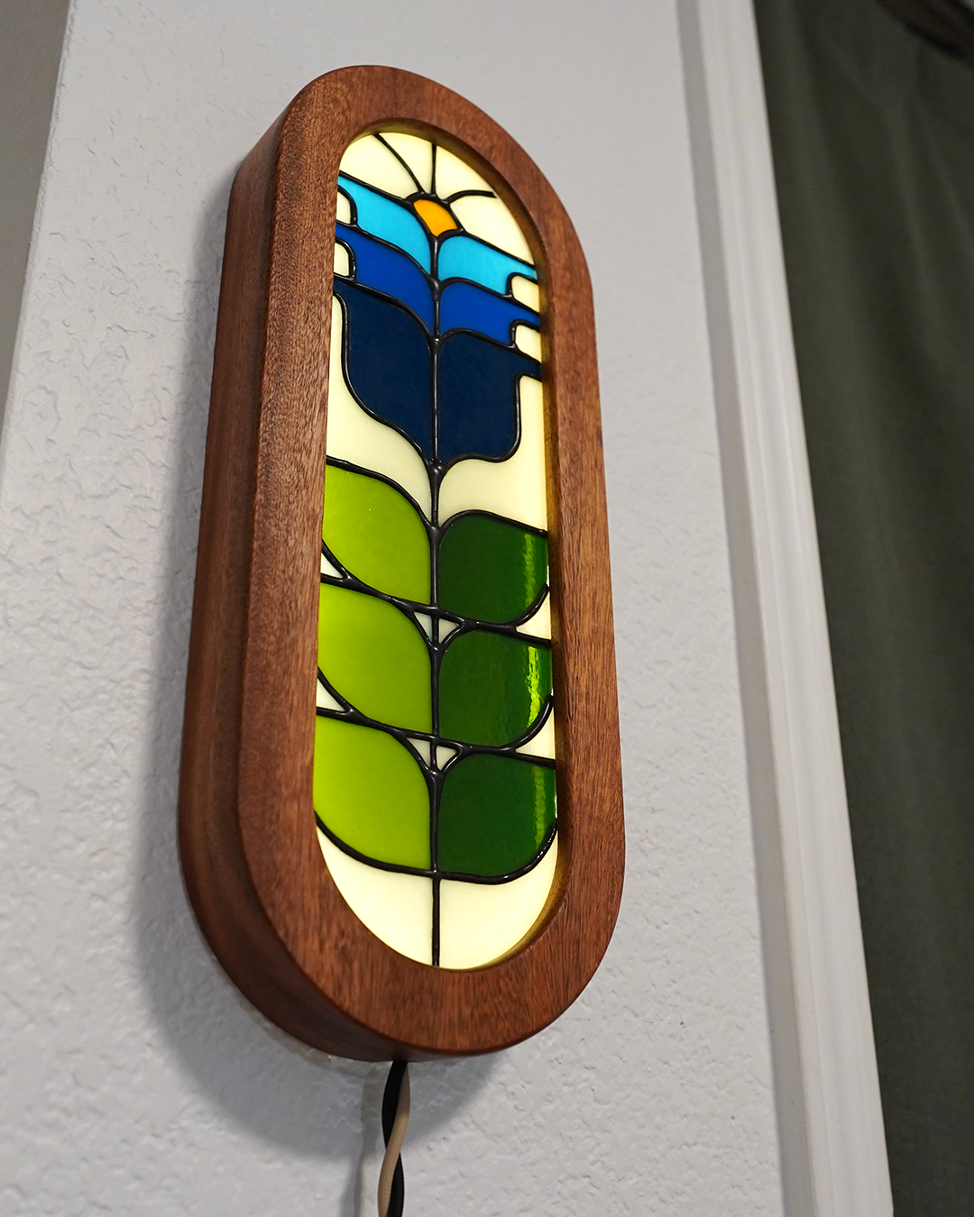 Blue Bell Flower Light Box