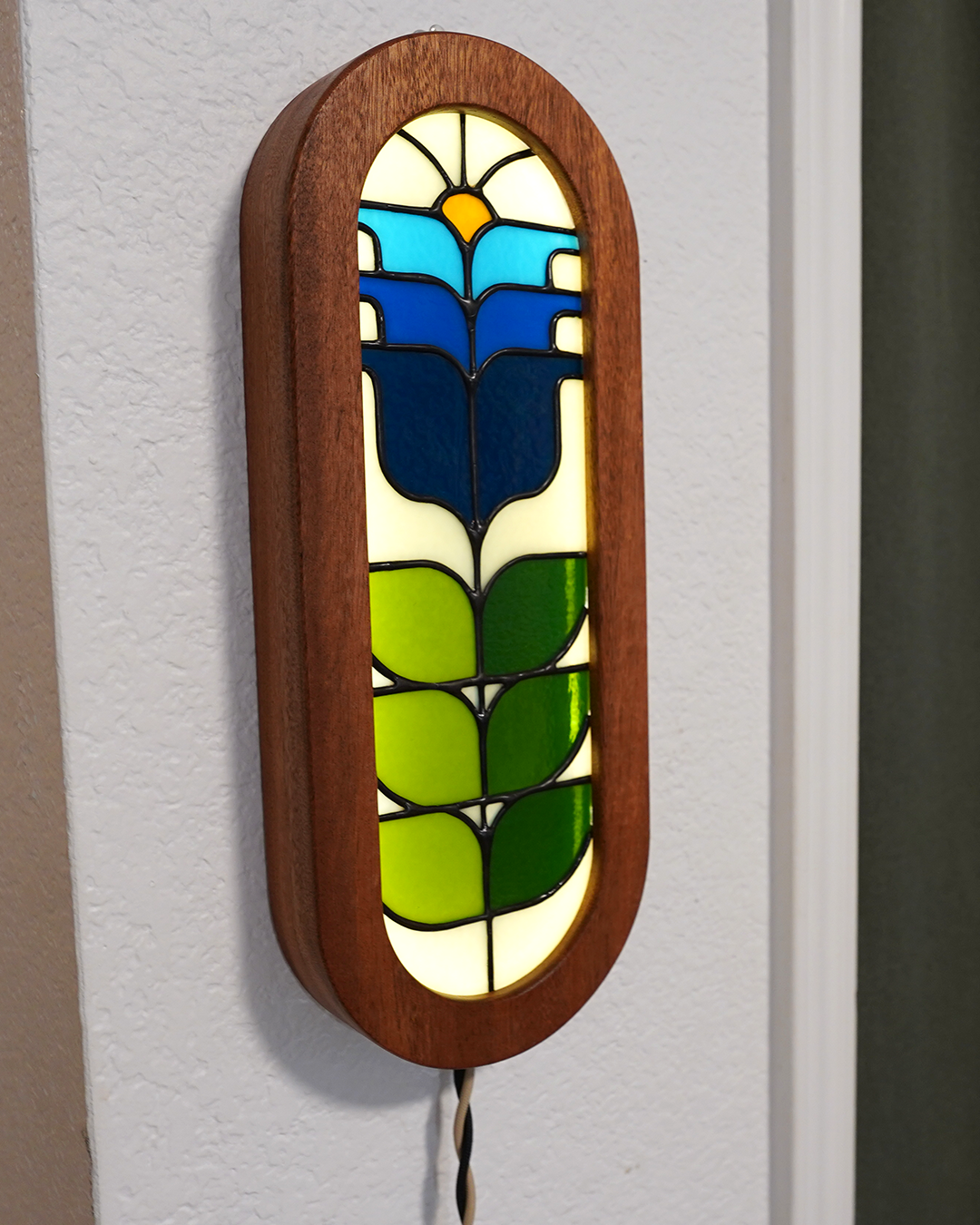 Blue Bell Flower Light Box