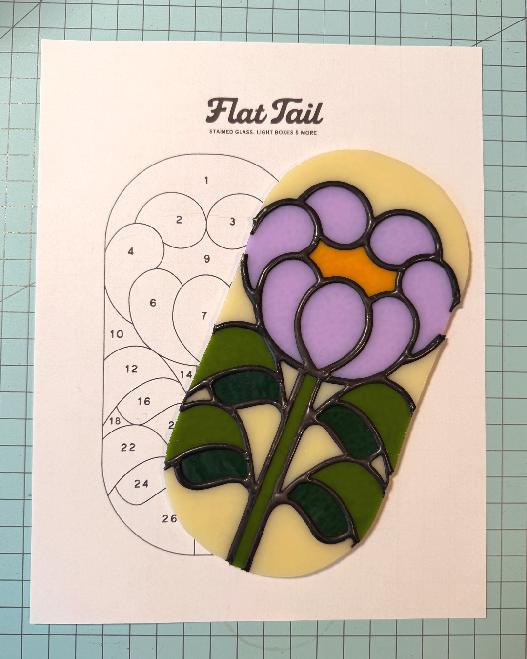 Buttercup Flower - Pill Pattern