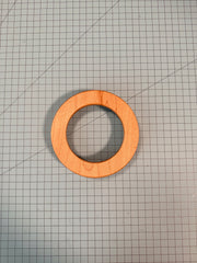 08 Small Maple Circle Frame - Light Box